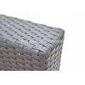 5pcs rattan sy aluminium fandroana mainty